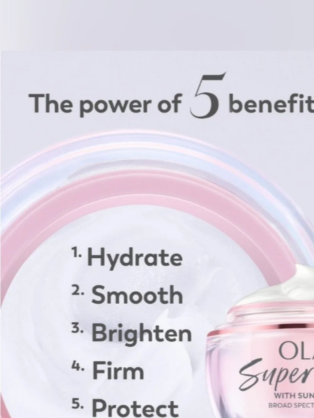 NWT Olay Super Cream with Sunscreen – Broad Spectrum SPF 30 (50g / 1.7 oz)